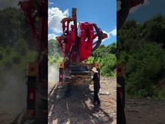 SANY betonpomptruck 56M Reiniging