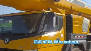 2018 XCMG XCT110 110 ton vrachtwagenkraan